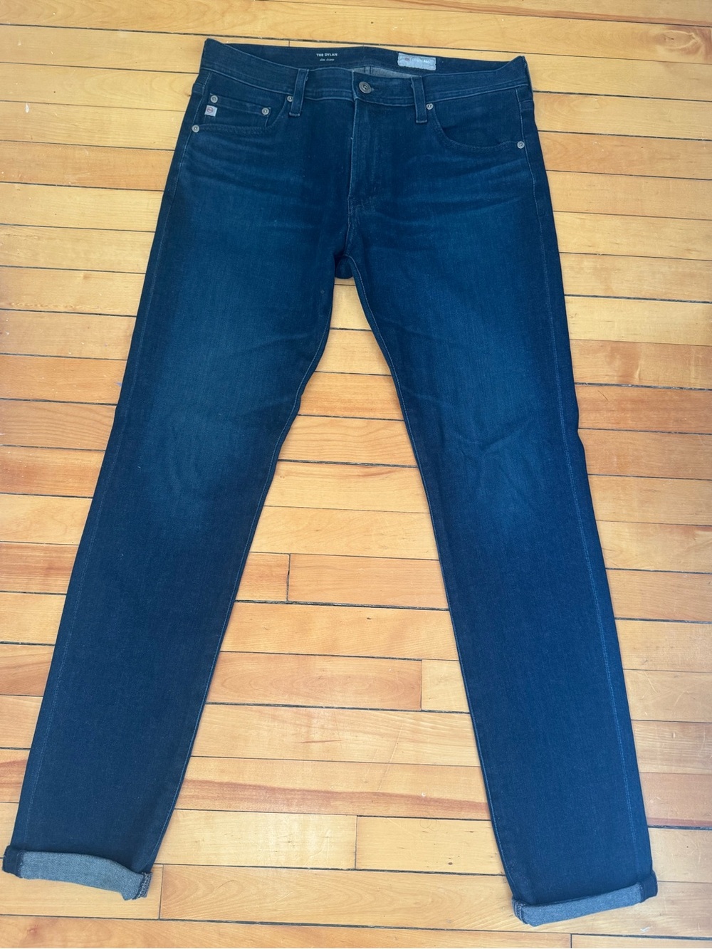 AG Adriano Goldschmied The Dylan Slim Skinny Jeans 32x34 Dark Wash